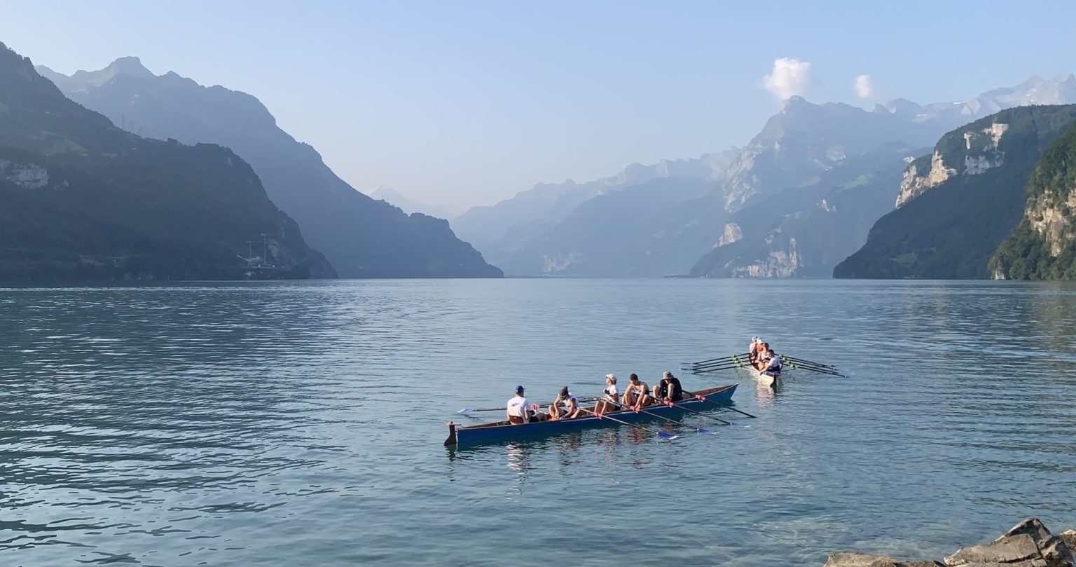 Départ pour 130km sur le lac des 4 cantons